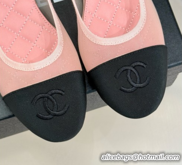Purchase Chanel Mesh & Grosgrain Ballerina Pink 050905