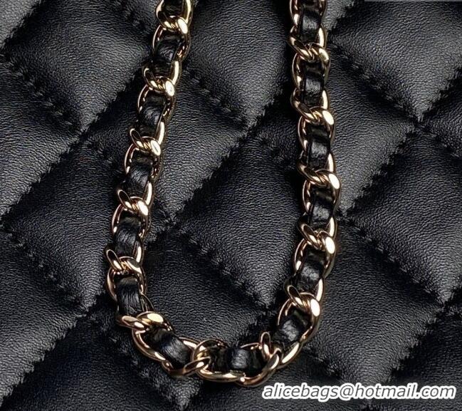 Top Grade Chanel Lambskin Mini Camera bag AP4516 Black 2025