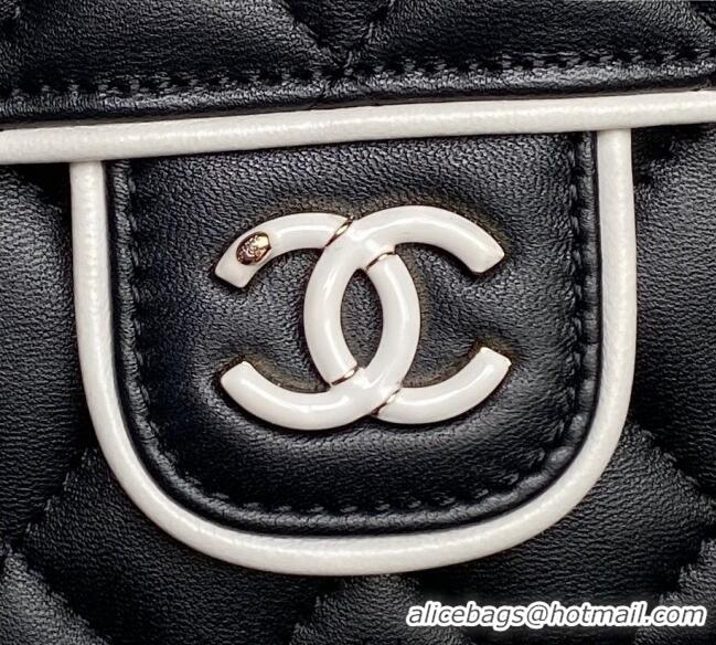 Top Grade Chanel Lambskin Mini Camera bag AP4516 Black 2025