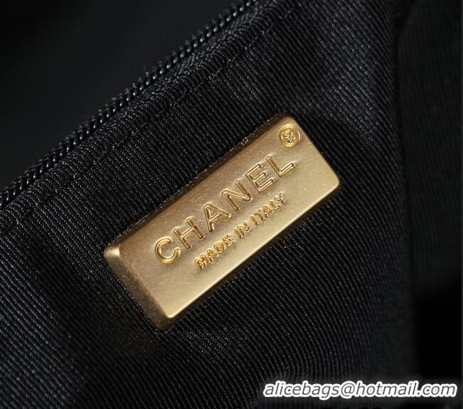 Grade Promotional Chanel Lambskin Hobo Bag CH052671 Black 2025