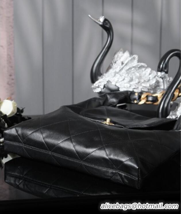 Grade Promotional Chanel Lambskin Hobo Bag CH052671 Black 2025