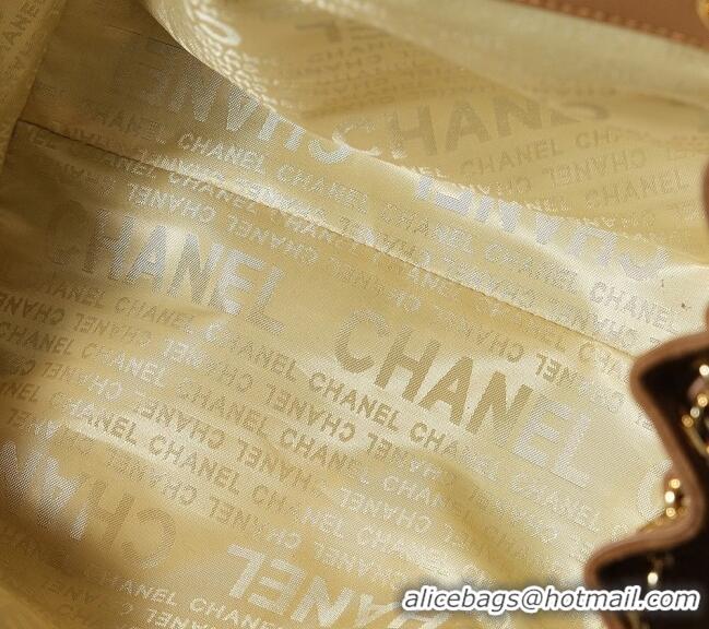 Buy Discount Chanel Suede Flap Bag CH052673 Brown 2025