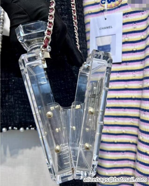 Famous Brand Chanel Clear Bottle Evening Bag CH052677 2025