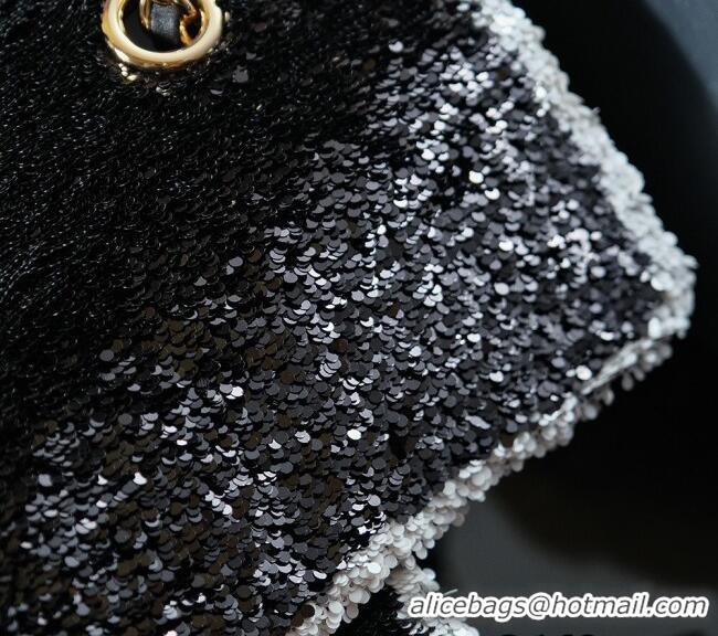 Well Crafted Chanel Sequins Mini Classic Flap Bag A69900 Black 2025