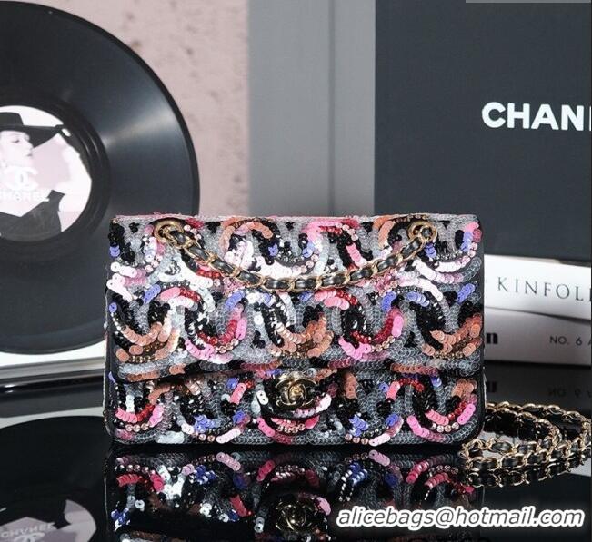 Top Design Chanel Classic 11.12 Medium Flap Bag A01112 Multicolor 2025