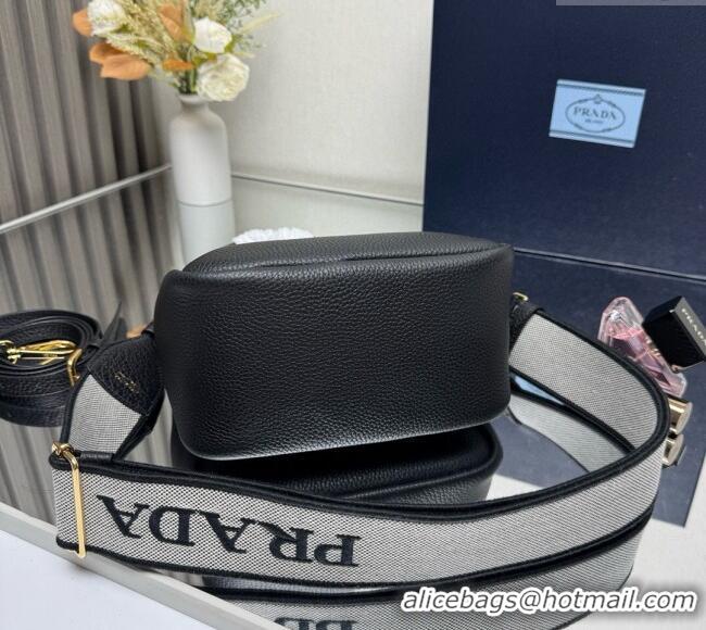 Classic Specials Prada Leather mini handbag 1BA362 Black 2025