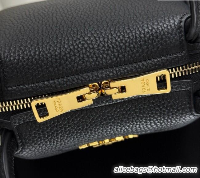 Classic Specials Prada Leather mini handbag 1BA362 Black 2025