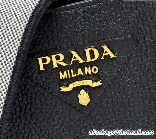 Grade Design Prada Leather mini shoulder bag 1BH191 Black 2025