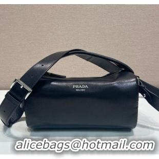 Best Price Promotional Prada Nappa leather shoulder bag 2VH188 Black 2025