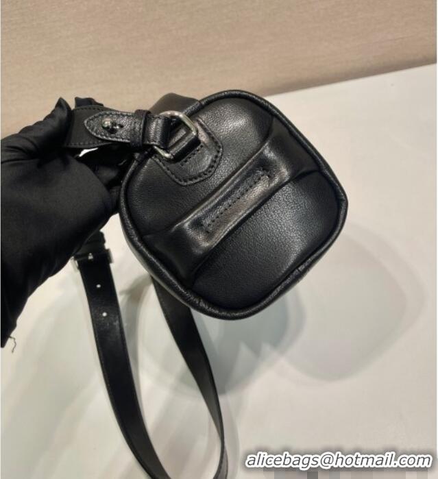Best Price Promotional Prada Nappa leather shoulder bag 2VH188 Black 2025