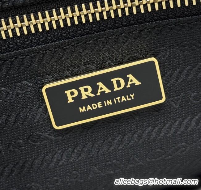 Buy Discount Prada Bonnie large leather handbag 1BA433 White 2025