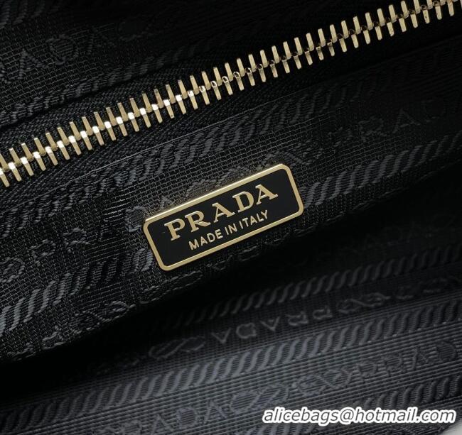 Grade Quality Prada Bonnie small leather shoulder bag 1BH215 Black 2025