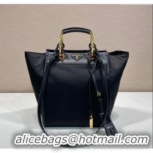 Famous Brand Prada Re-Nylon tote bag 1BG578 Black 2025