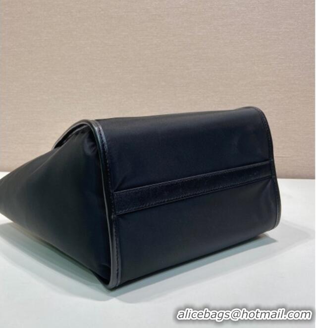 Famous Brand Prada Re-Nylon tote bag 1BG578 Black 2025