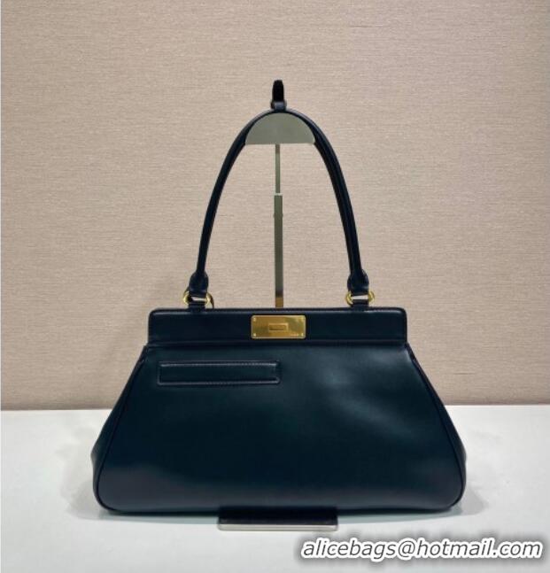 Grade Quality Prada Medium calf leather tote bag 1BG569 Black 2025
