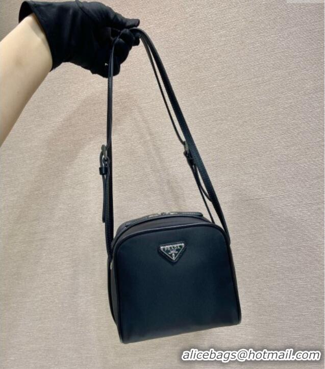 Reasonable Price Prada Swing nylon mini bag 1BC248 Black 2025