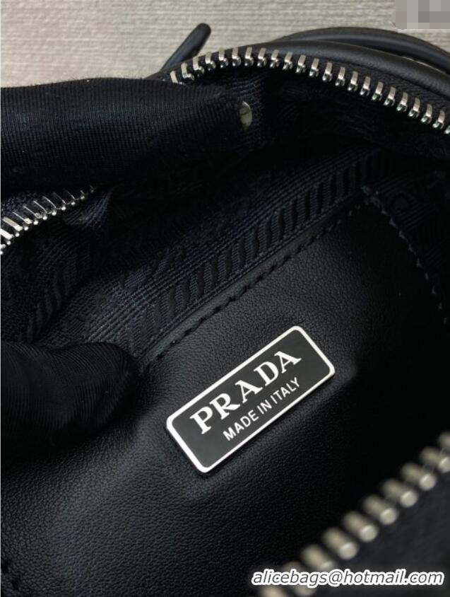 Reasonable Price Prada Swing nylon mini bag 1BC248 Black 2025