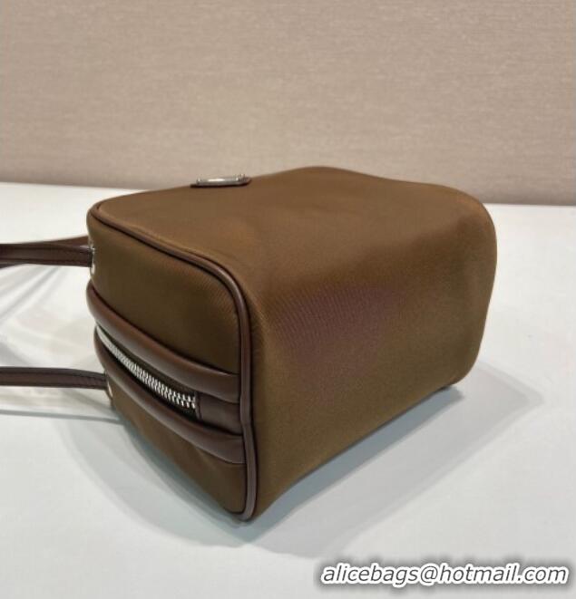 Super Quality Prada Swing nylon mini bag 1BC248 Brown 2025
