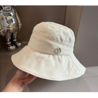 Well Crafted Louis Vuitton Fabric Bucket Hat 0301 White 2024