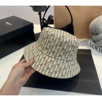 Shop Discount Louis Vuitton Monogram Striped Canvas Bucket Hat L0302 Beige 2024