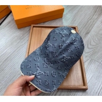 Best Luxury Louis Vuitton Monogram Baseball Hat 040301 Grey 2024