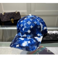 Free Shipping Design Louis Vuitton Printed Baseball hat 0514 Dark Blue 2024