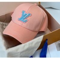 Top Grade Louis Vuitton LV Baseball Hat 071001 Light Pink 2024