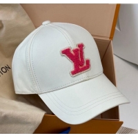 High Quality Louis Vuitton LV Baseball Hat 071001 White 2024