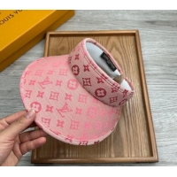 Good Looking Louis Vuitton Monogram Visor Hat 0730 Pink 2024