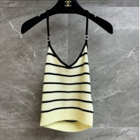 Big Discount Chanel Cashmere Vest CH040712 Yellow 2025