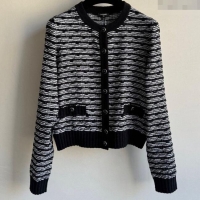 Best Price Chanel Knit Cardigan 032501 Black 2025