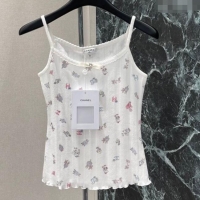 ​Super Quality Chanel Cotton Vest 0411 White/Print 2025
