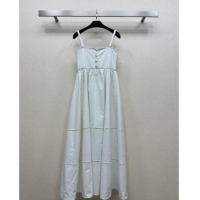 ​Reasonable Price Chanel Dress with Pearls with Pearls CH042820 White 2025