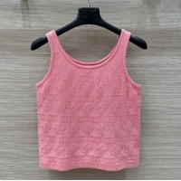 ​Buy Inexpensive Chanel CC Jacquard Vest 30074 Pink 2025