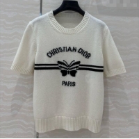 Super Quality Dior Cashmere Short-sleeved Sweater D041012 2025