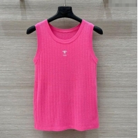 ​Big Discount Dior Wool and Cashmere Vest 0411 Dark Pink 2025