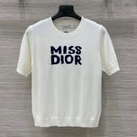 Luxury Discount Dior Short-sleeved Sweater D042908 2025