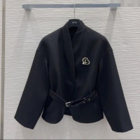 Best Product Discount Dior Short Jacket 250430043 Black 2025