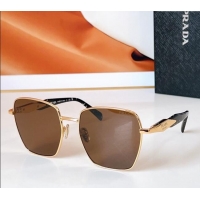 Grade Discount Prada Sunglasses SPR64ZS Brown 2025