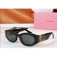 Super Quality Miu Miu Sunglasses SMU080Z Black/Grey 2025