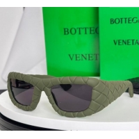 Latest Style Bottega Veneta Sunglasses Intrecciato BV1303S Green 2025