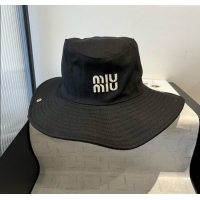 Buy Cheap Miu Miu Denim Hat M050902 Black 2025