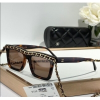 Lowest Cost Chanel Sunglasses with Chain CH9144 2025
