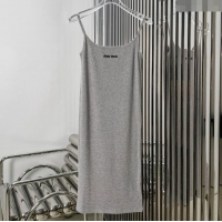 Spot Discount Miu Miu Dress M042826 Grey 2025