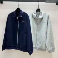 ​Super Quality Miu Miu Jacket 30071 Grey/Blue 2025