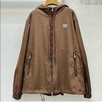 New Release Creation Miu Miu Jacket 30042 Brown 2025
