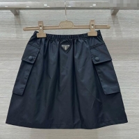 ​Lowest Cost Prada Nylon Mini Skirt 0411 Black 2025