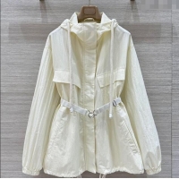 New Design Prada Cotton Jacket 042904 White 2025