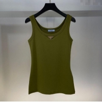 Low Cost Prada Vest 30036 Green 2025