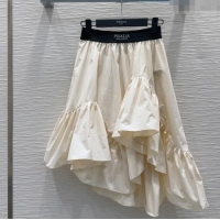 Unique Grade Prada Skirt 30064 Cream Beige 2025